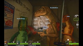 Left4Dead: Dead Center Campaign vs. Multiplayer (Dino Mod)