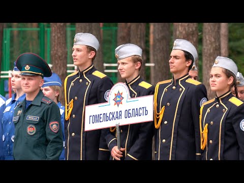 Стартовал республиканский полевой лагерь «Спасатель» видео