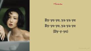 Download lagu Hwasa (화사) – Good Goodbye Romanized Lyrics | 화사 굿굿바이 가사 #안혜진 #화사 mp3 Download lagu Hwasa (화사) – Good Goodbye Romanized Lyrics | 화사 굿굿바이 가사 #안혜진 #화사 mp3