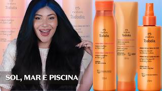 ☀️ NATURA TODODIA SOL, MAR E PISCINA: Manga Rosa e Água de Coco com proteção UV