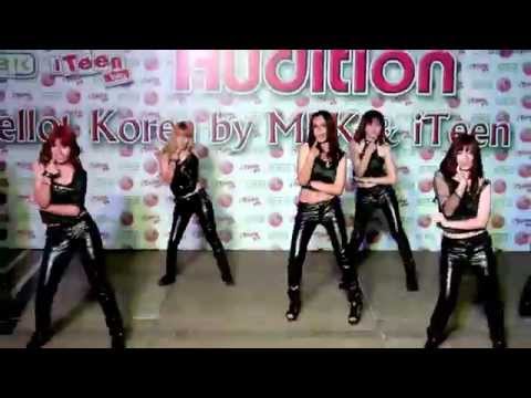 "Renisear" cover "Mach" (Rainbow) @ audition "Hello! Korea by MBK & iTeen" #23