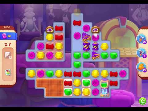 HomeScapes Level 8150 no boosters (16 moves)