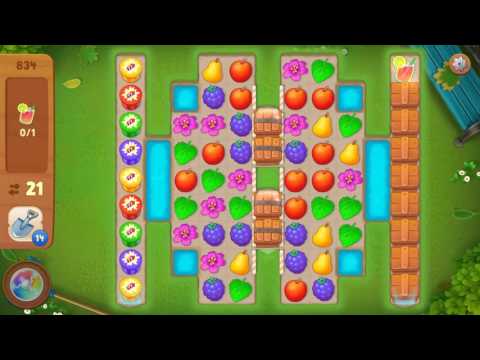 Gardenscapes level 834