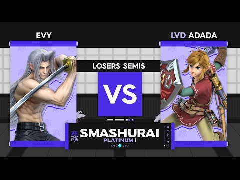 Smashurai Platinum #2 | Evy (Sephiroth) Vs. ADADA (Link) Losers Semis
