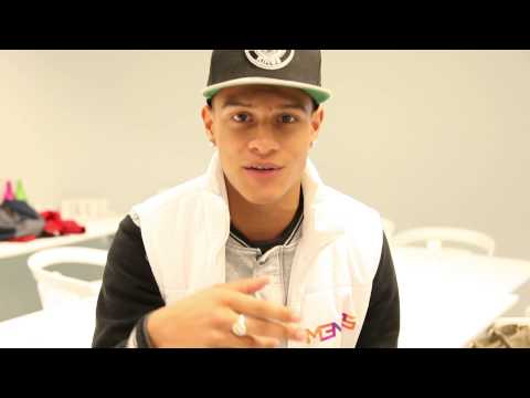 Rapper Kyan en Mohamed Boutaka tijdens Roadtrip MENES en JIP