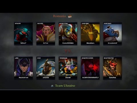 Team.Romania vs Team.Ukraine  | World Electronic Sports Games 2016 Dota2 Europe