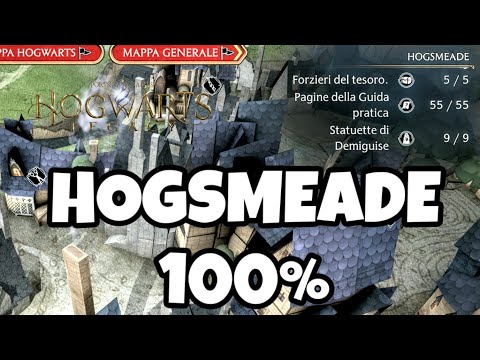 TUTTI I COLLEZIONABILI A HOGSMEADE - PAGINE GUIDA PRATICA FORZIERI DEMIGUISE HOGWARTS LEGACY TROFEO