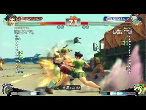 Dede (Makoto) vs Pianori (Claw) - AE 2012 Match *1080p*