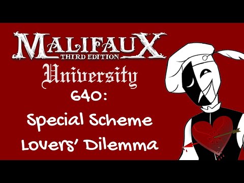 OLD 3e Malifaux U640 - Special Scheme: Lovers' Dilemma
