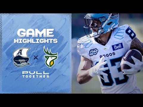 CFL Game Highlights - Toronto Argonauts vs. Edmonton Elks - June 25, 2023