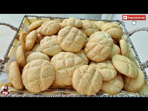 BOLACHA DE POLVILHO QUE DERRETE NA BOCA