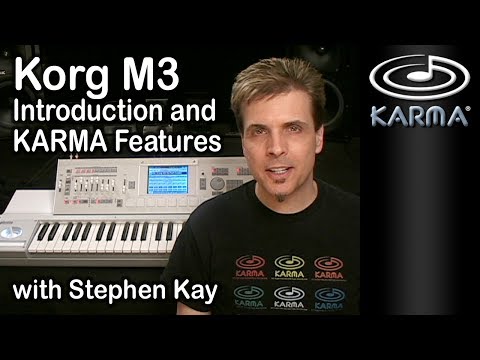 Korg M3: Intro & KARMA Features (KARMA, Korg M3)