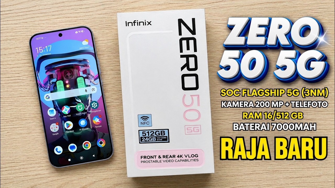 GEBRAKANNYA GAK MAIN2‼️INFINIX ZERO 50 5G - SIAP BIKIN HEBOH PASAR?
