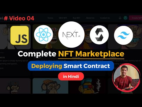 NFT Marketplace, Deploying Smart Contract to ETH Chain #04 in Hindi | Solidity | CodeLek Technology