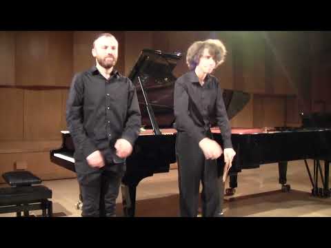 Brahms - Hungarian Dances (for piano 4 hands) - No. 1, 2, 5. Alon Petrilin and Vitaly Starikov.