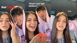 Addison Rae and Bryce live together | FULL VIDEO *bryce shades Addison *