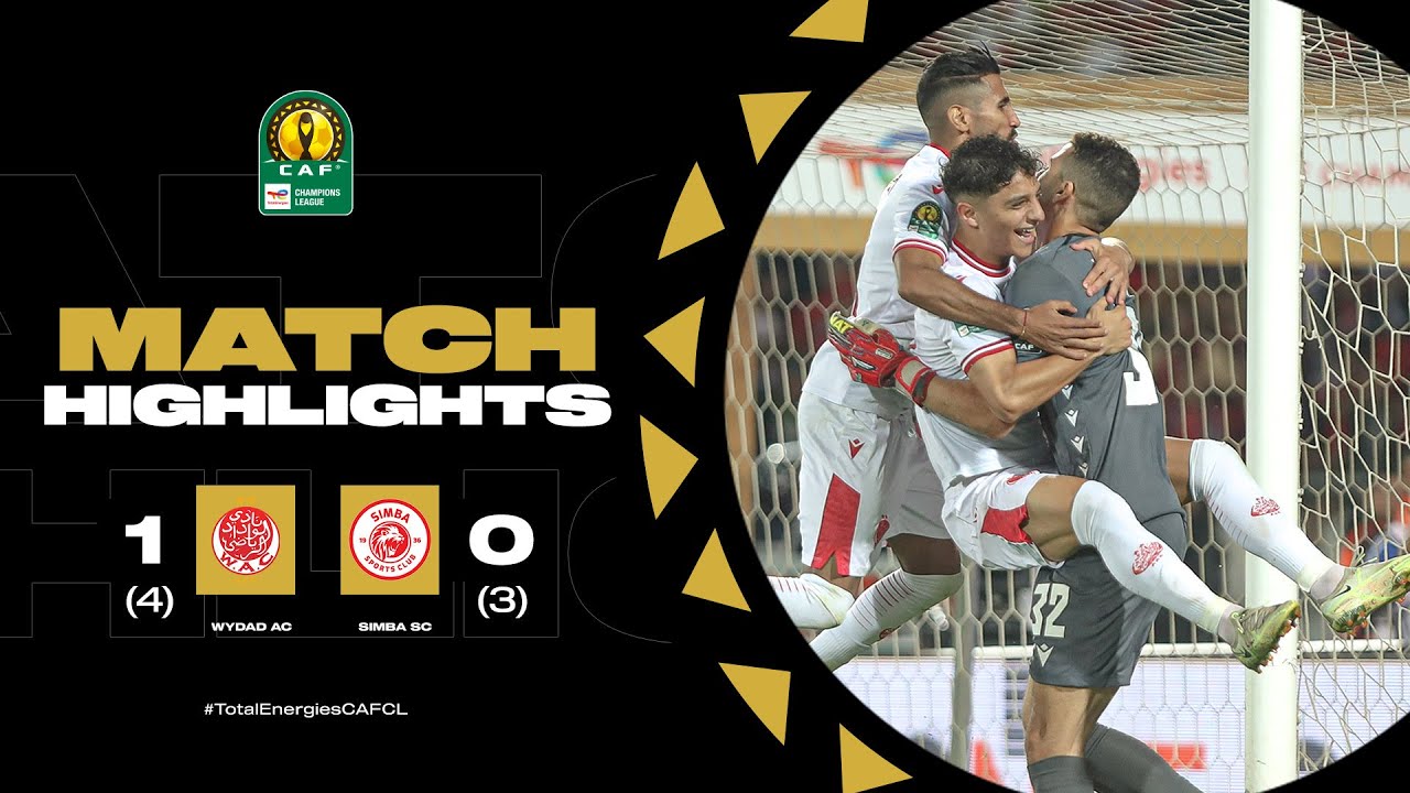 CAF Champions league | Quart de finale retour : Wydad AC 1-0 Simba SC