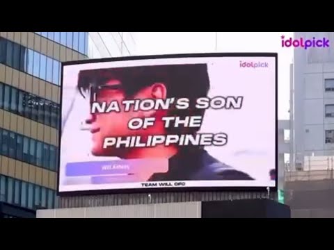 Will Ashley, the “Nation’s Son”, is spreading his sparkle overseas! 🌟🌍🇰🇷