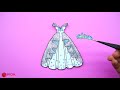 Бумажные Куклы Одеваются - Костюмы Садако и Рапунцель ручной работы платья - Barbie Story & Crafts