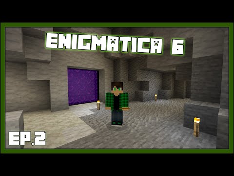 Minecraft Enigmatica 6 - EP2 - Ore Doubling & Scary Nether