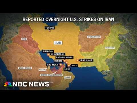 U.S. strikes Iran in major escalation as fears grow of a return to full-scale conflict