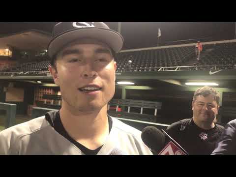 Brett Kerry after beating Clemson