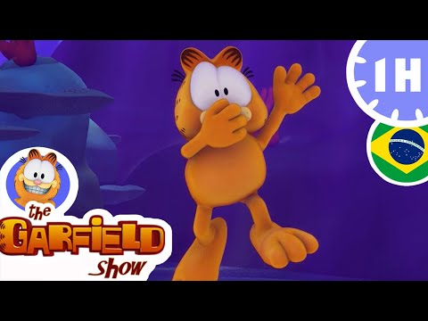 Garfield vai debaixo d'água ! 🐳 - Episódio Completo HD