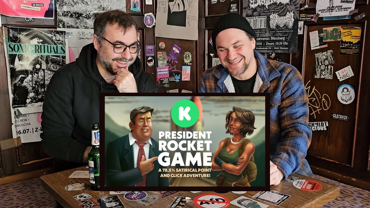 President Rocket Game – Kickstarter presentation teaser