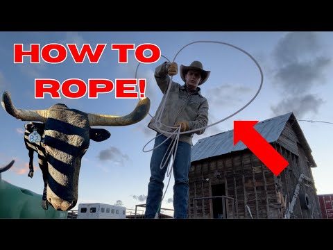 HOW TO ROPE LIKE A COWBOY!