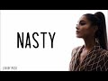 Ariana Grande Nasty Lyrics