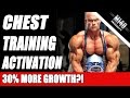 Ben Pakulski Chest Training Workout, Chest Muscle Activation Exercise