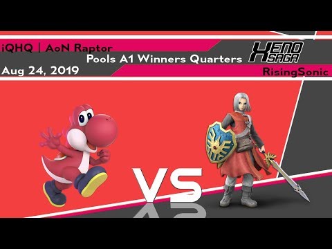 [Smash Ultimate] Xenosaga XXVI (Pools A1 Winners Quarters) - iQHQ  AoN Raptor vs RisingSonic