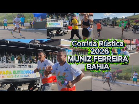 Corrida rústica 2026 Muniz Ferreira Bahia 