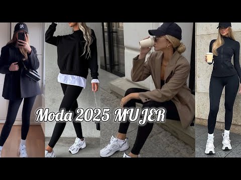 LOOKS FÁCILES PARA COMBINAR TU ROPA 2025 / IDEAS DE OUTFITS CASUAL / DEPORTIVO MODA MUJER