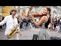 WELCOME to ITALY 🇮🇹 L' italiano - Daniele Vitale & Karolina Protsenko | Violin & Sax Cover
