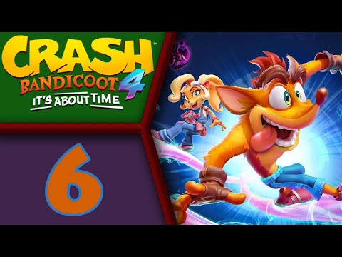 Crash Bandicoot 4: It's About Time playthrough pt6 - Inverted Bosses, New Orleans and.. Dingodile?!?