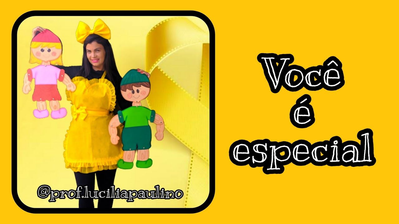 Setembro amarelo, histórinha você é especial.