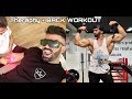 Sergi Constance - Primer entrenamiento de espalda