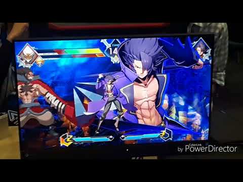 Blazblue Cross Tag Battle Anime Ascension 2018 Build Gameplay