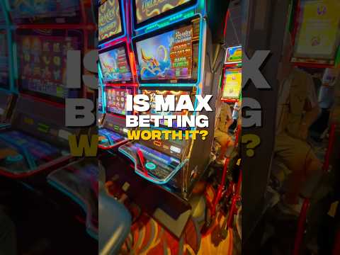 Is Max Betting worth it? #casino #gamble #slotmachines #slots #vegas