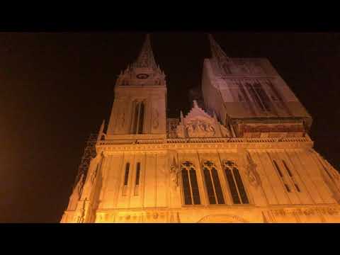 Large Cathedral In Zagreb, Croatia