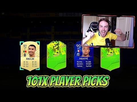 OMG! SPELARVALEN ÄR SJUKA! 101x PATH TO GLORY PLAYER PICKS - Fifa 21 svenska
