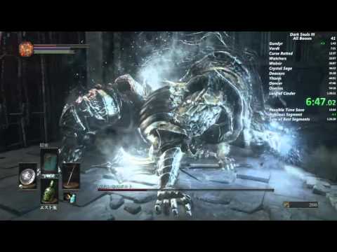 DS3 All Bosses in 1:22:12
