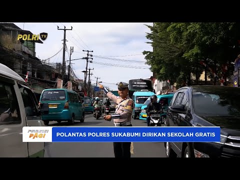 IPDA SANDI, POLANTAS POLRES SUKABUMI DIRIKAN SEKOLAH GRATIS UNTUK WARGA KURANG MAMPU