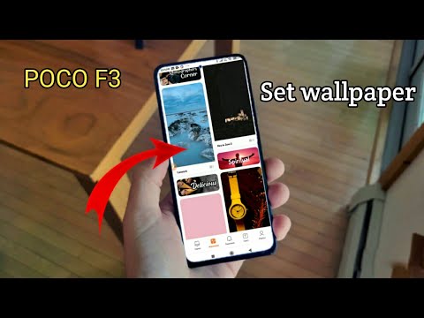 how to set wallpaper in Poco F3 redmi k40 Pro Mein wallpaper Kaise set Karen
