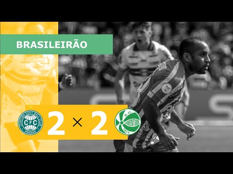 Coritiba 2 x 2 Juventude -  Gols - 10/07 - Campeonato Brasileiro 2022