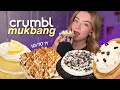 ASMR Crumbl Cookies Taste Test Mukbang  