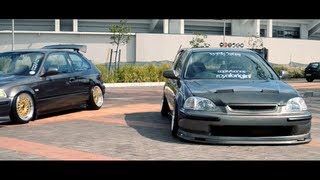 Ek civic | Bagged vs Static