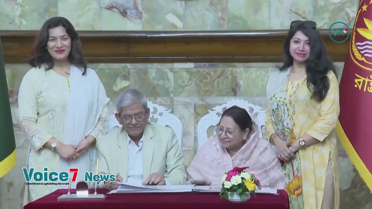 President inaugurated Bangabhaban official activities for the first time after assuming office.