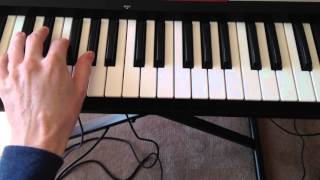 Thinking about my baby Fatboy Slim piano tutorial